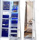 Armário Giratório com Espelho e Porta-joias